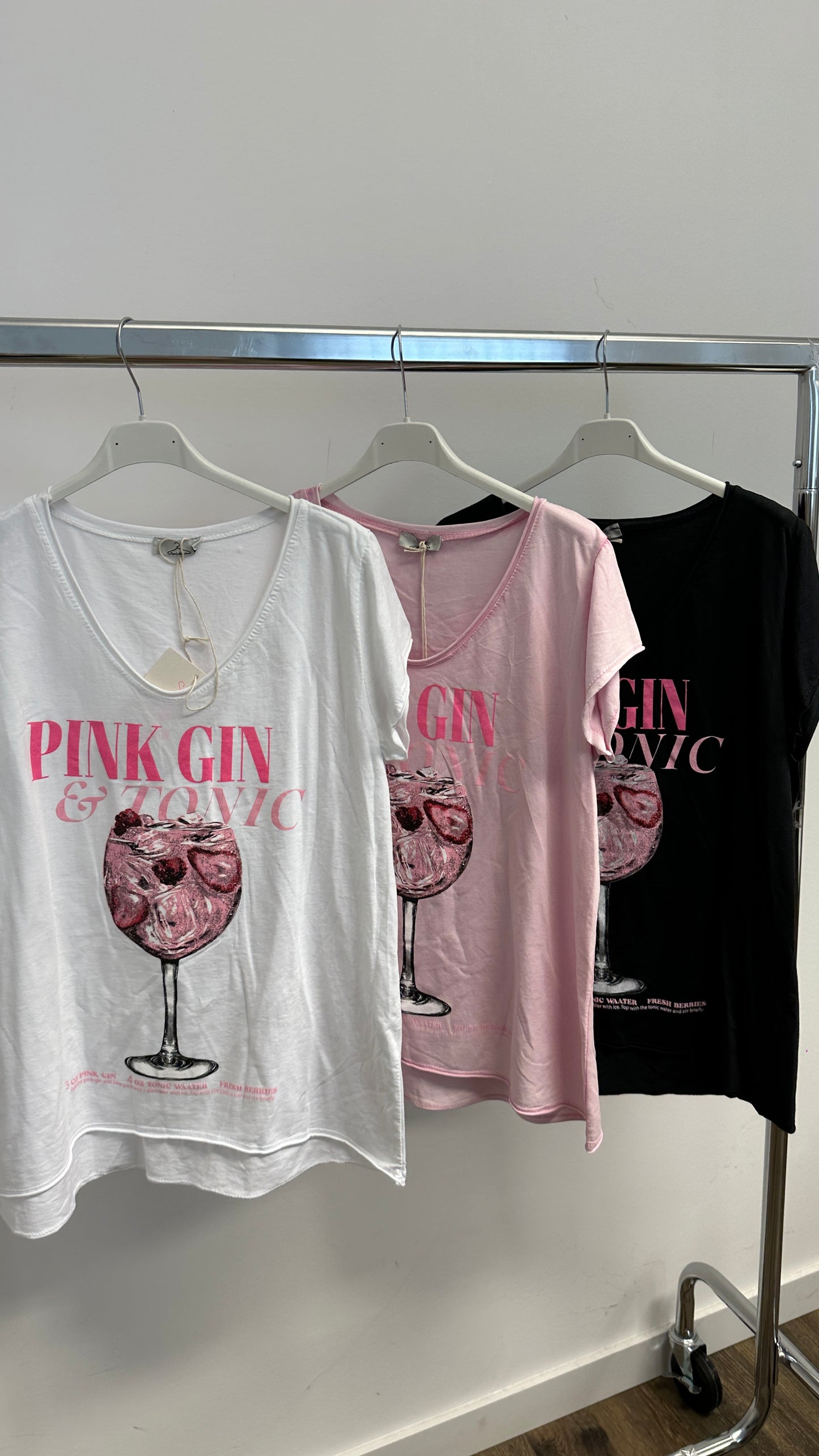 T-Shirt Pink Gin