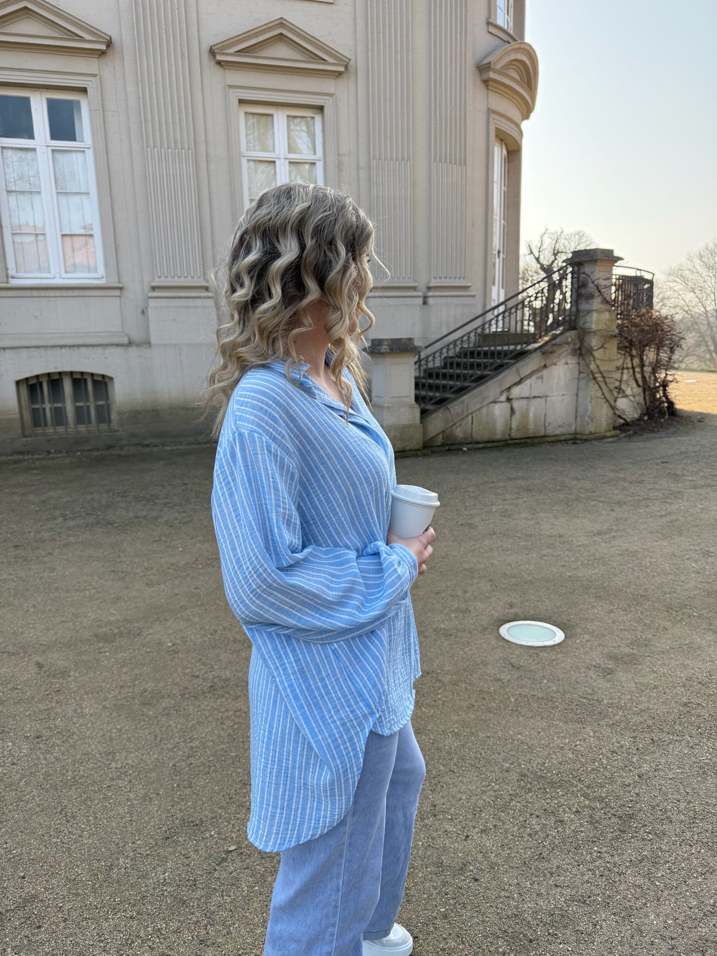Bluse Streifen