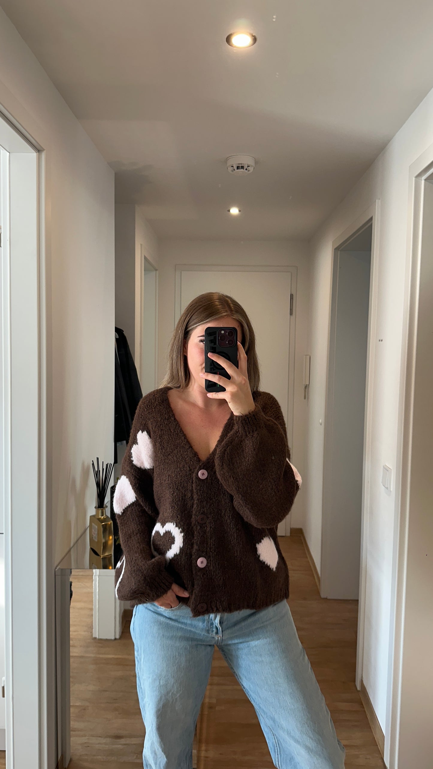 Cardigan Herz