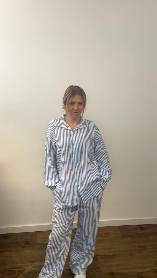 Bluse gestreift