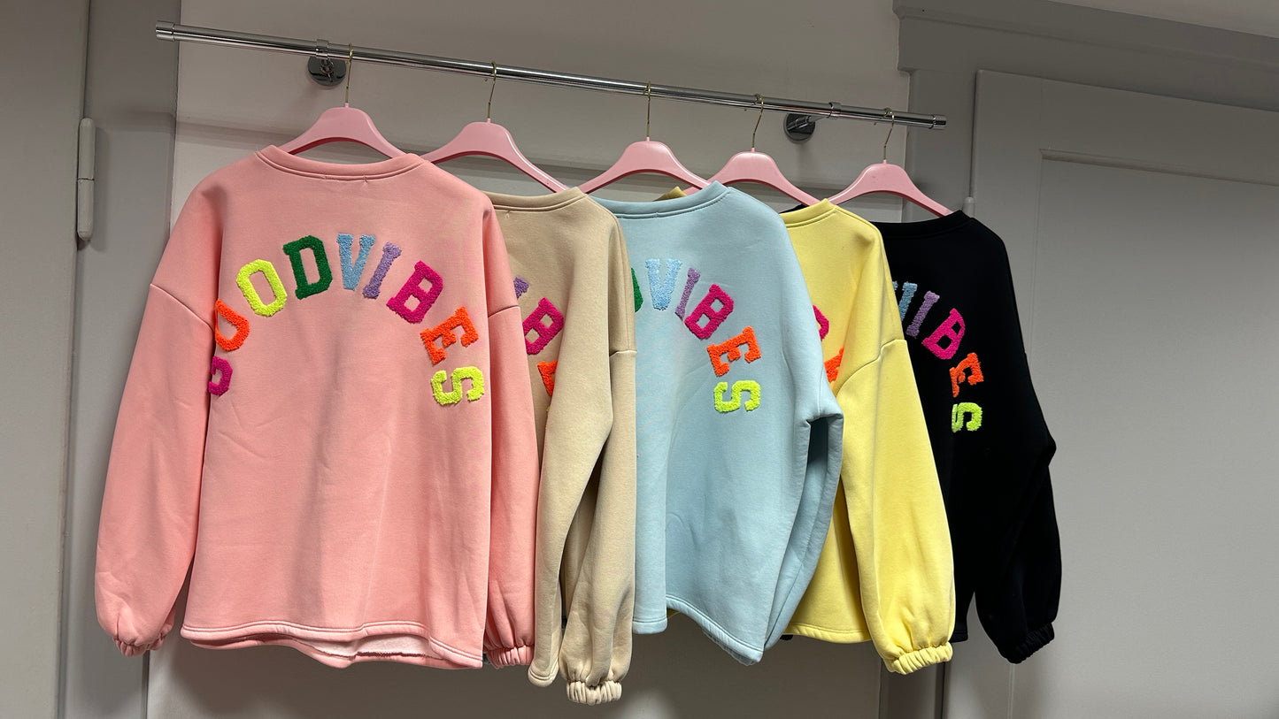 Sweatshirt Goodvibes