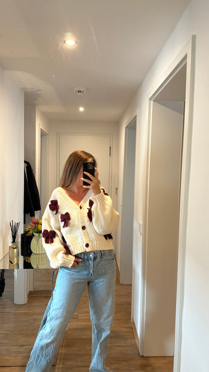 Cardigan Schleife