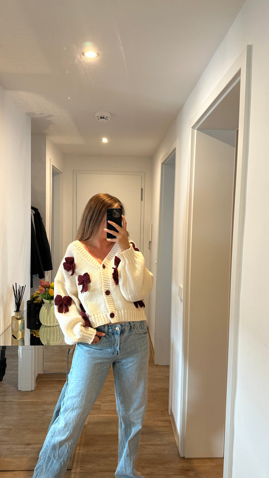 Cardigan Schleife