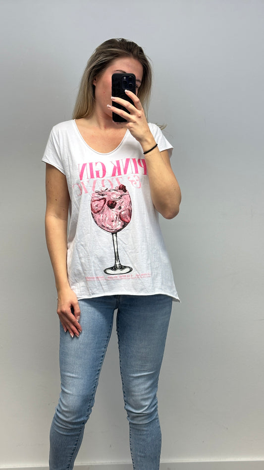 T-Shirt Pink Gin