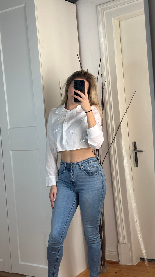 Schleifen Bluse