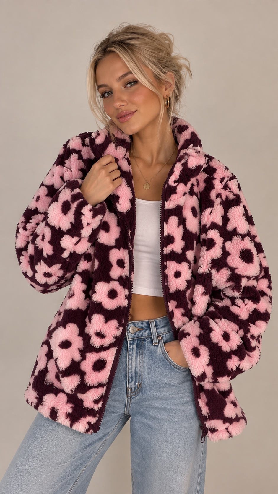 Teddyjacke Liya