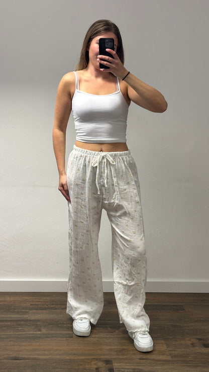 Musselinhose Herz